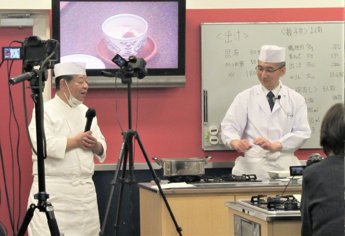 料理教室の様子