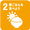 食育ピクトグラム2 朝ごはんを食べよう