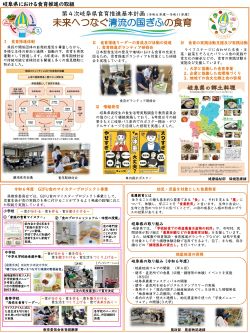 岐阜県の食育