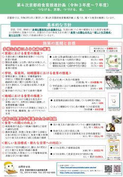 京都府の食育