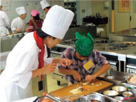 食育教室の様子写真2