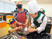 食育教室の様子写真右