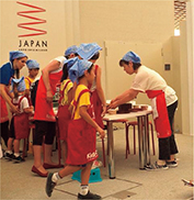 小浜市が出展した「キッズキッチン」