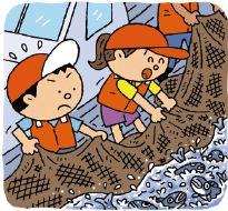 農林漁業者等による体験活動（イメージイラスト）