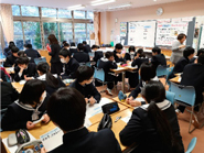 「トリセツ」作成の授業の様子