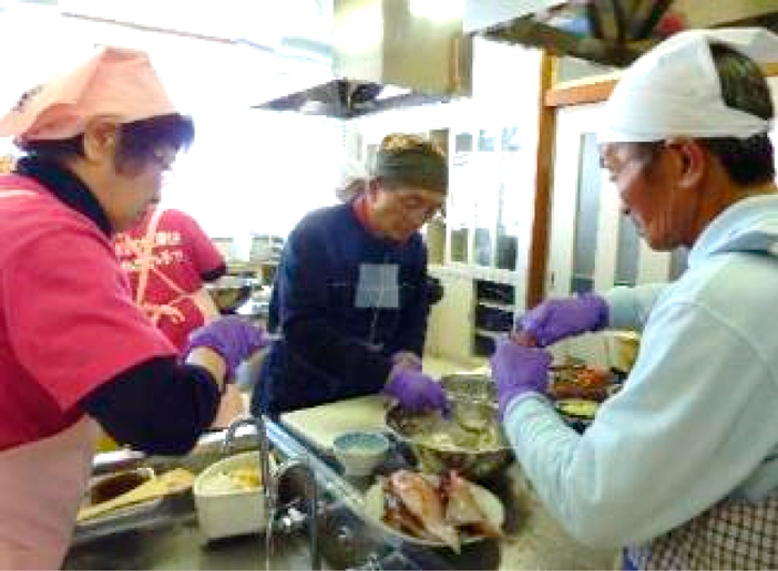 減塩メニューを取り入れた男性向け料理教室