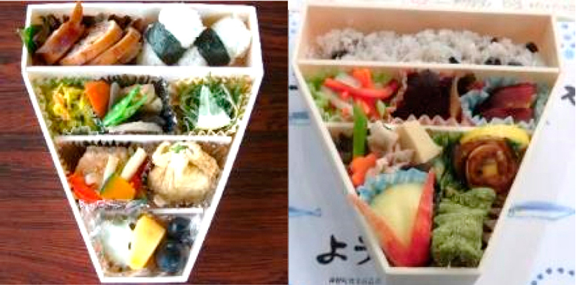 地元食材を使ったバランス弁当