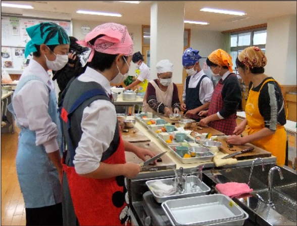若い世代への郷土料理教室