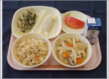 給食の例