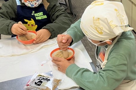 調理体験の様子