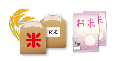 お米のイラスト