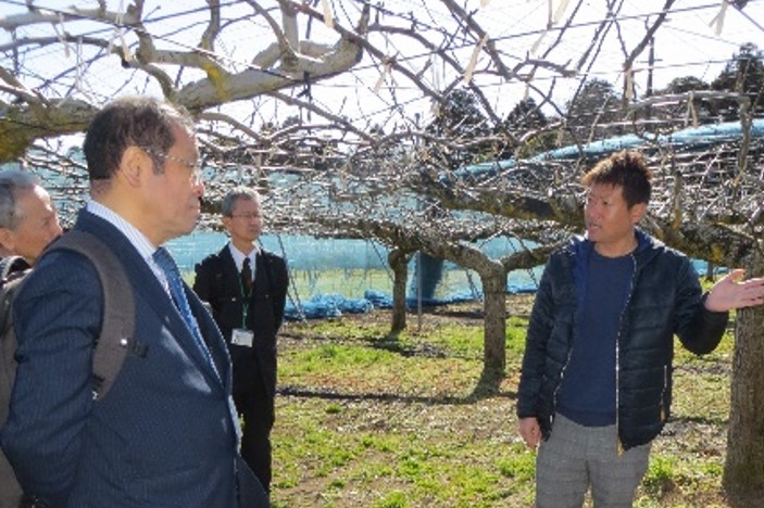 實川代表と名支援で意見交換