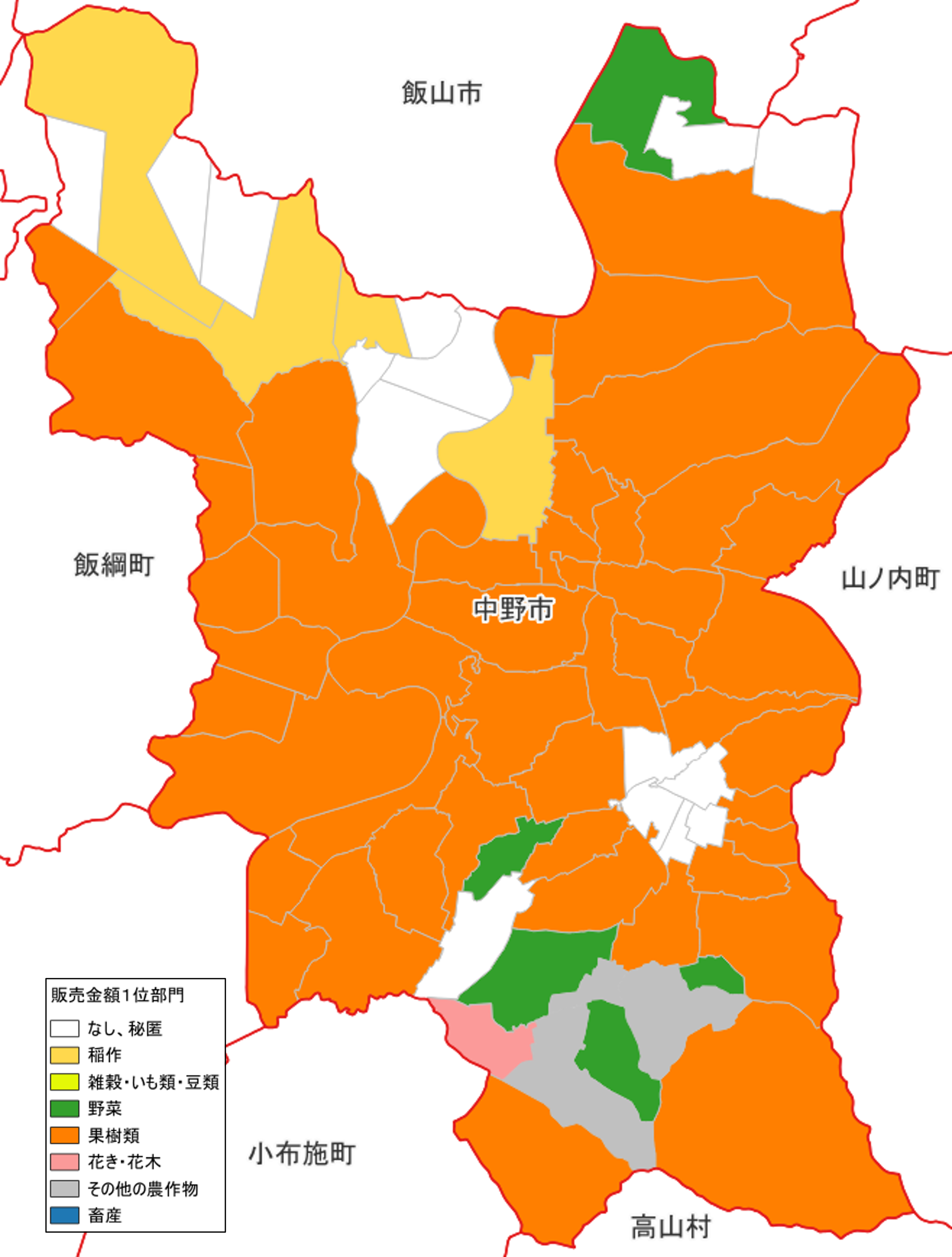 農産物販売金額1位部門経営体_中野市