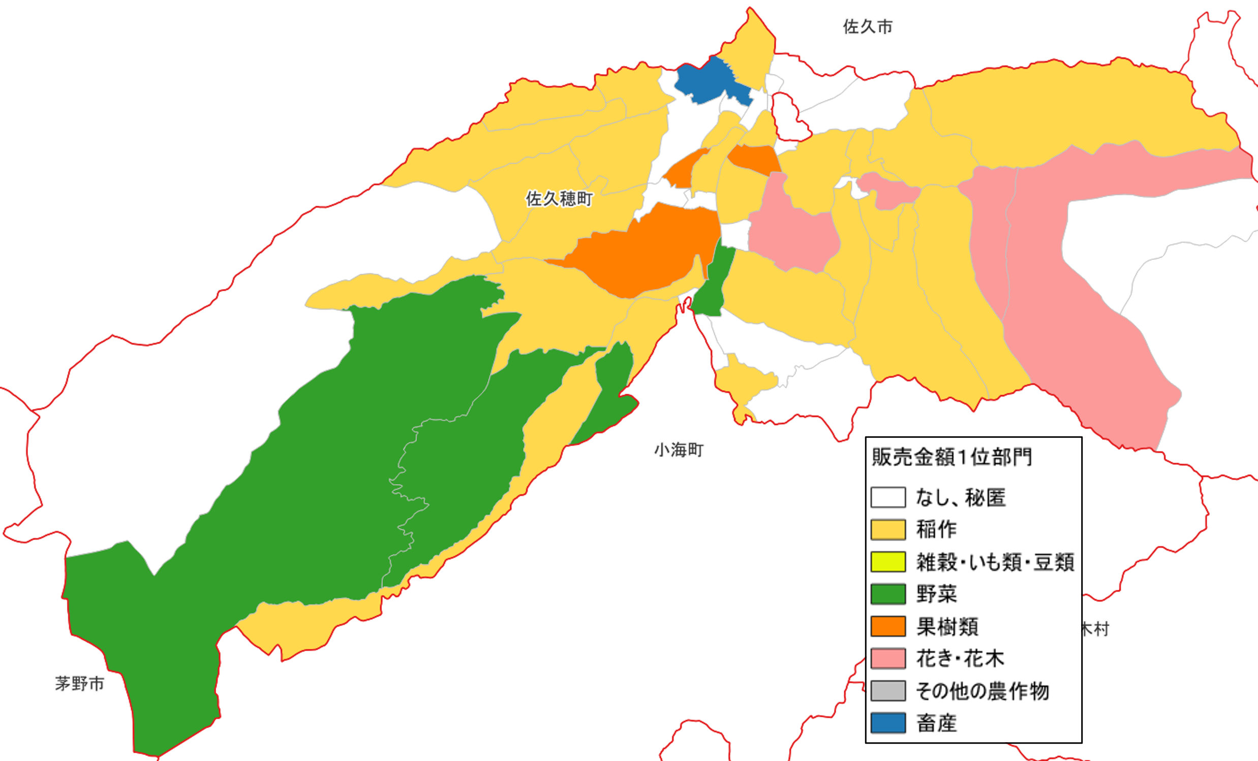 農産物販売金額1位部門経営体_佐久穂町