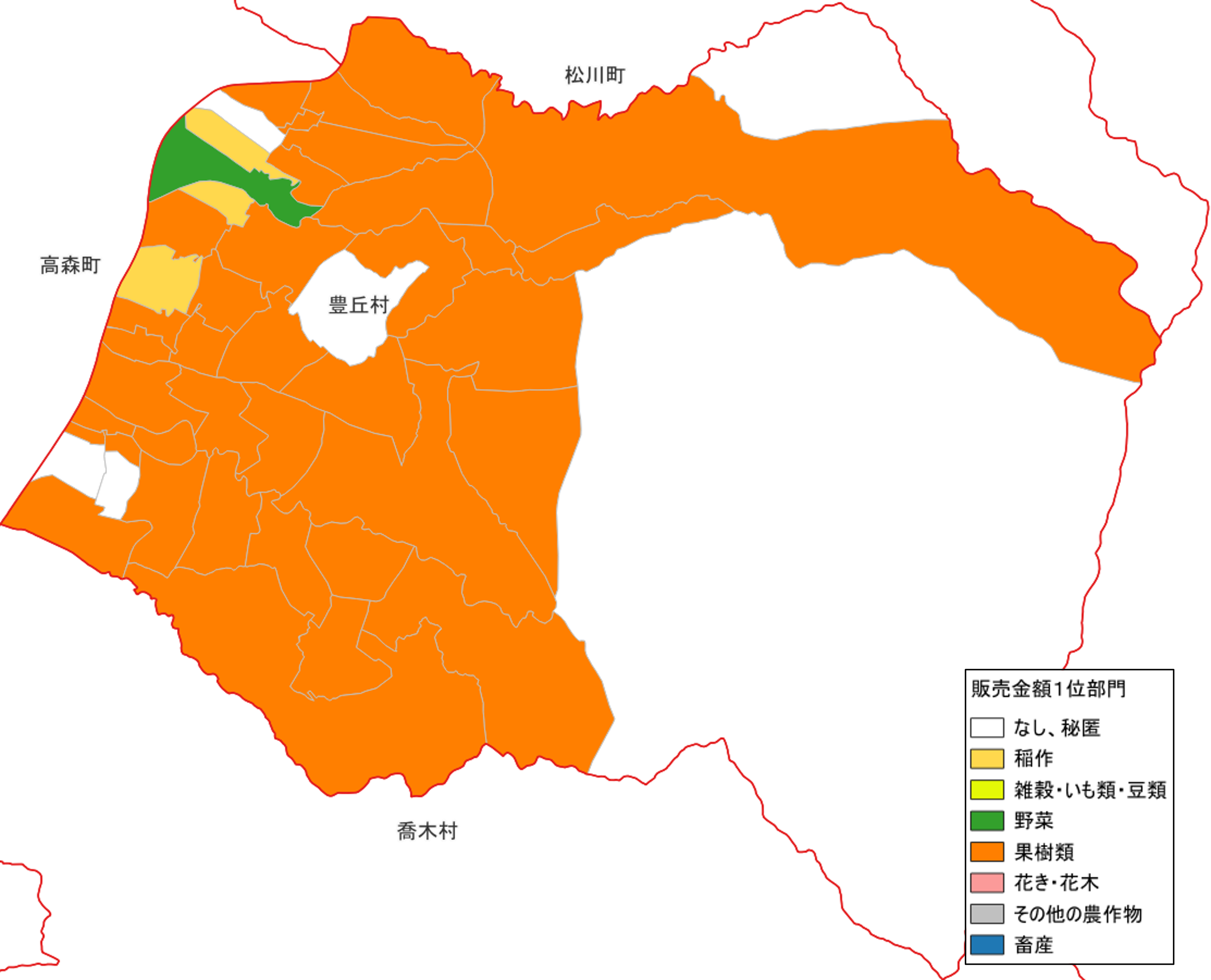 農産物販売金額1位部門経営体_豊丘村