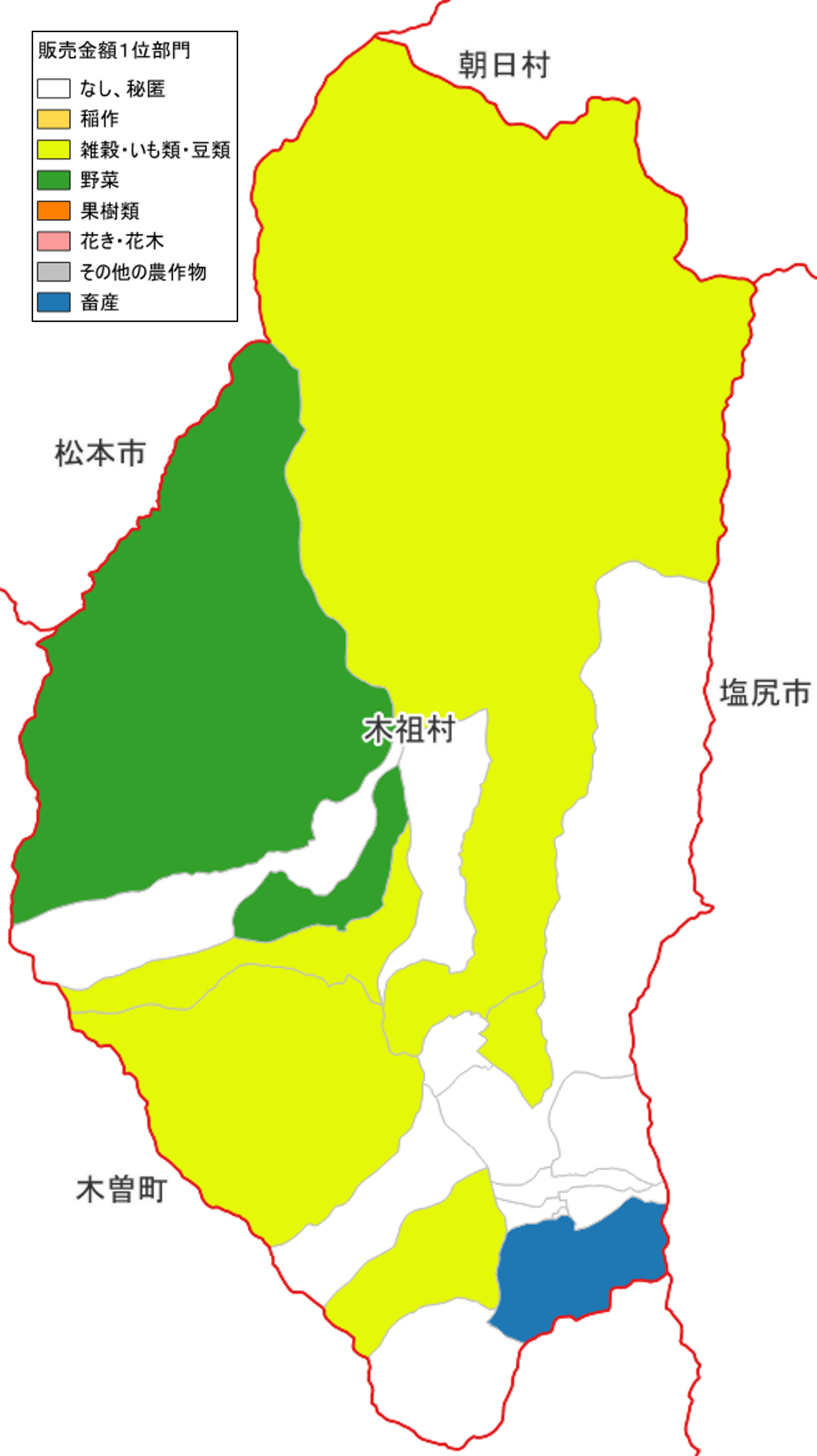 農産物販売金額1位部門経営体_木祖村