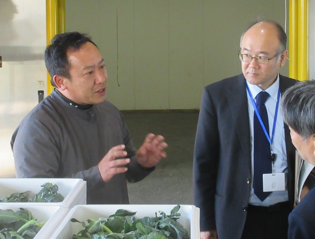 小園所長と松下地方参事官