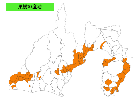静岡県の果樹