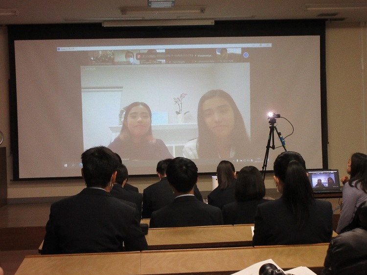 ペルーの学生との交流