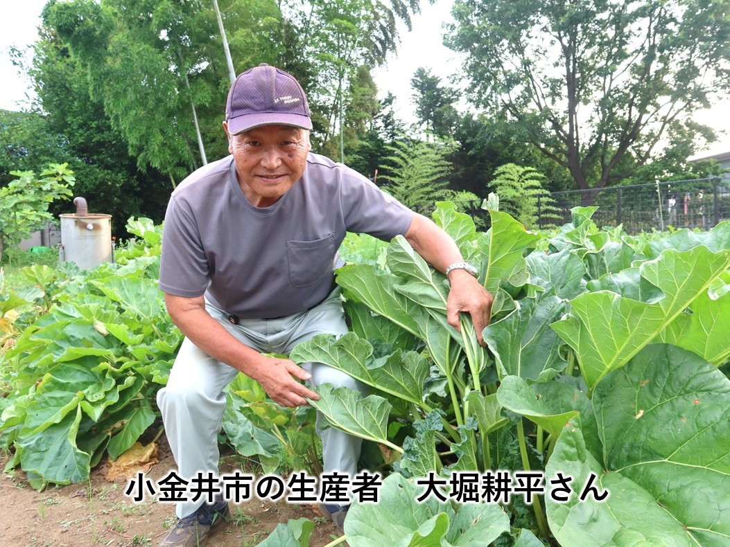 小金井市の生産者　大堀耕平さん