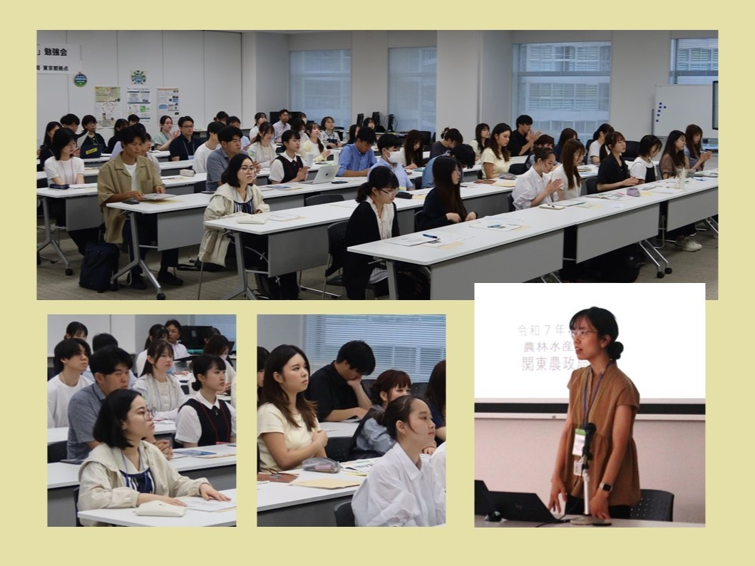 「未来へつなぐ食のバトン」勉強会の講演風景