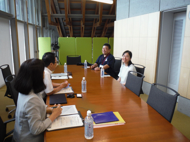 丹波山村地域おこし協力隊との意見交換