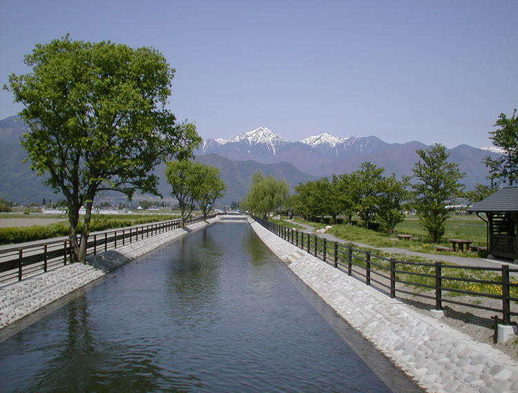 安曇野排水路