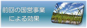 前回の国営事業による効果のページにジャンプします