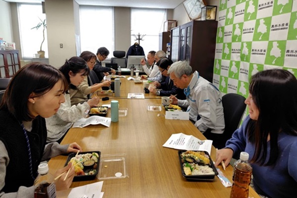 有機農業の日のイベントのようす