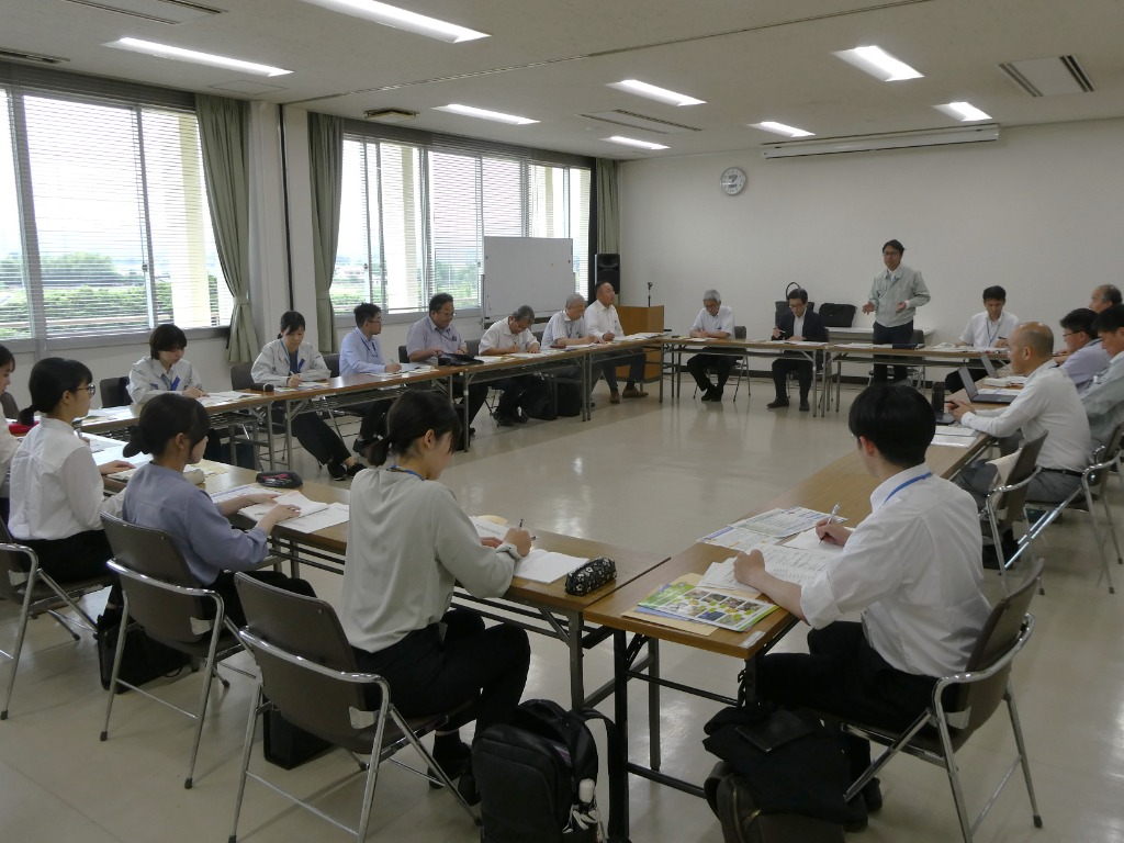 兵庫県立農林水産技術センターでの意見交換