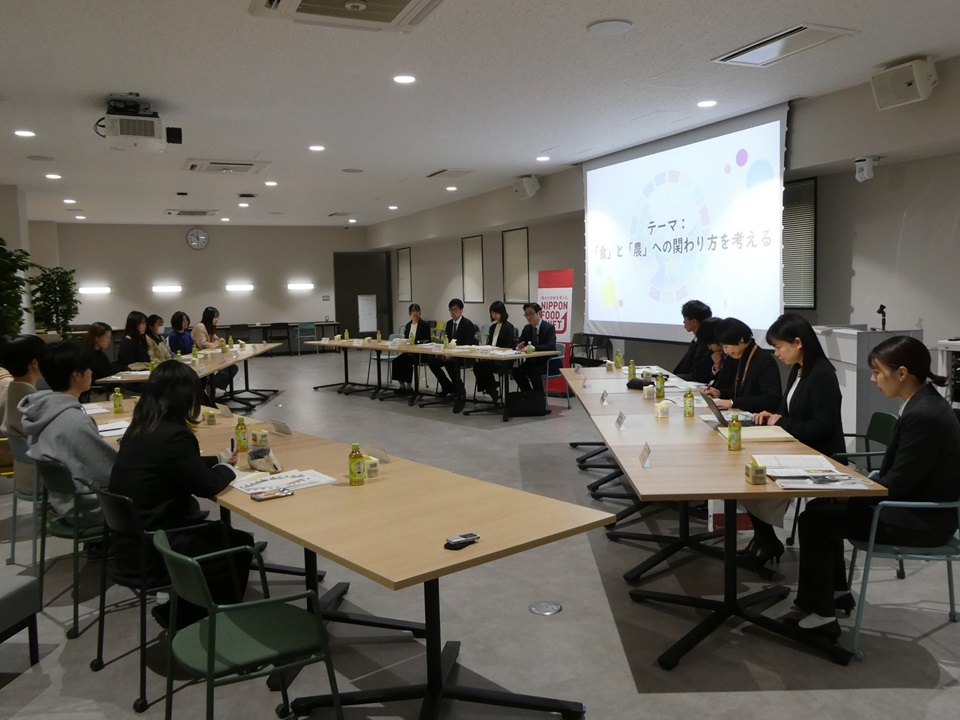 神戸大ランチミーティングの様子