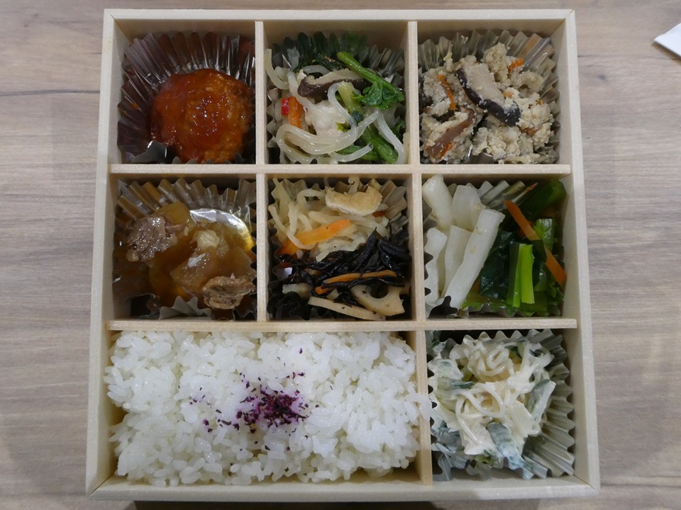 地産地消のお弁当