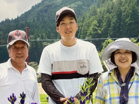 りんどうを千種町の特産品に