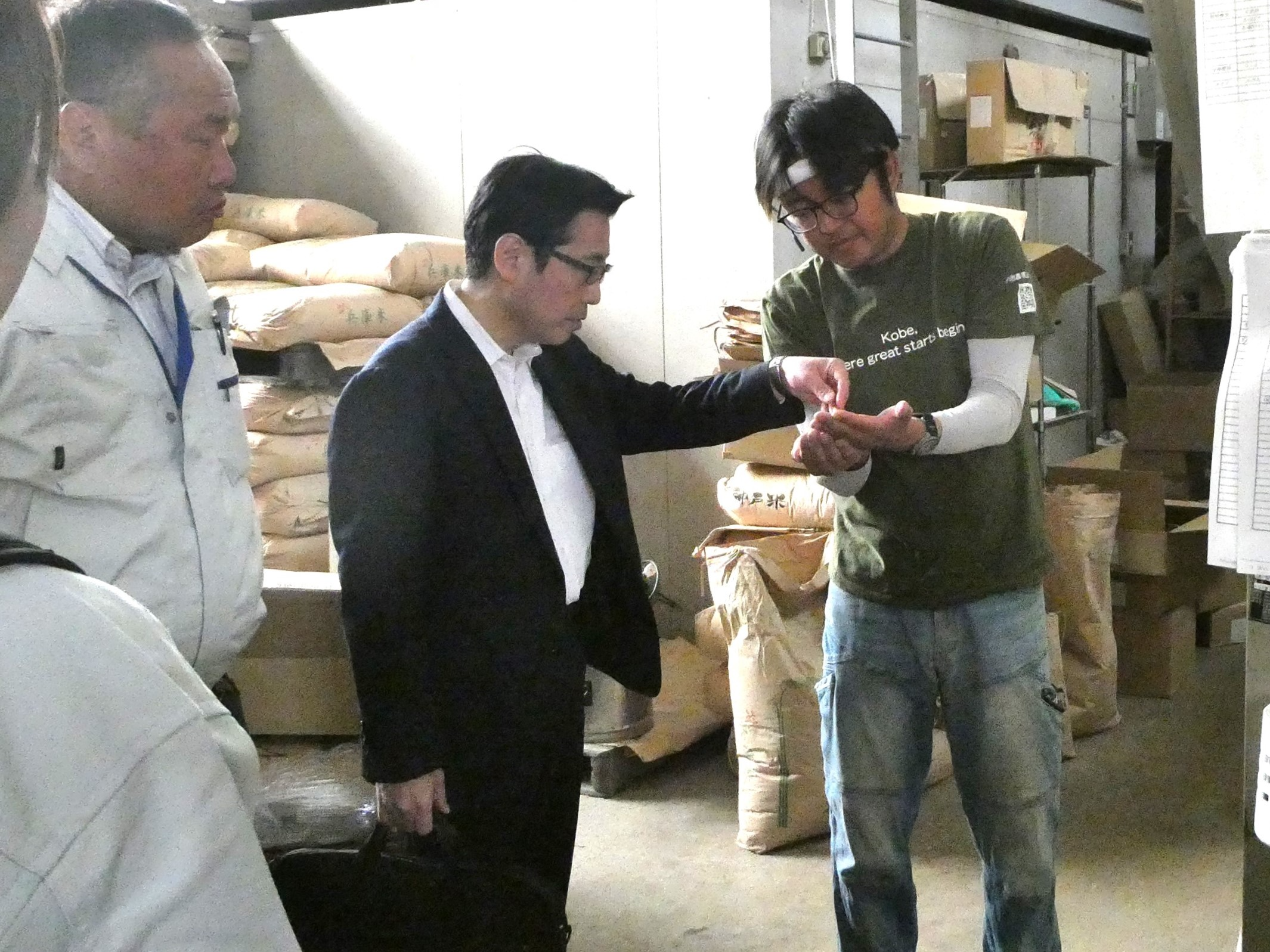 小池農園の精米