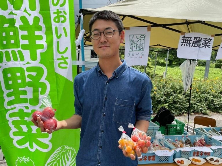 土の力を信じて、安心でおいしい農産物を届けたい