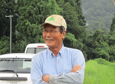 京丹波町で丹波くりの生産をされている梅原 眞さん