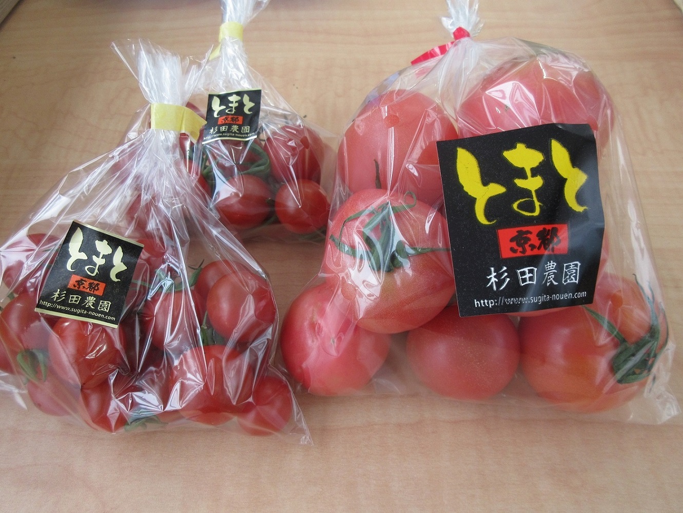 京都杉田農園のトマト