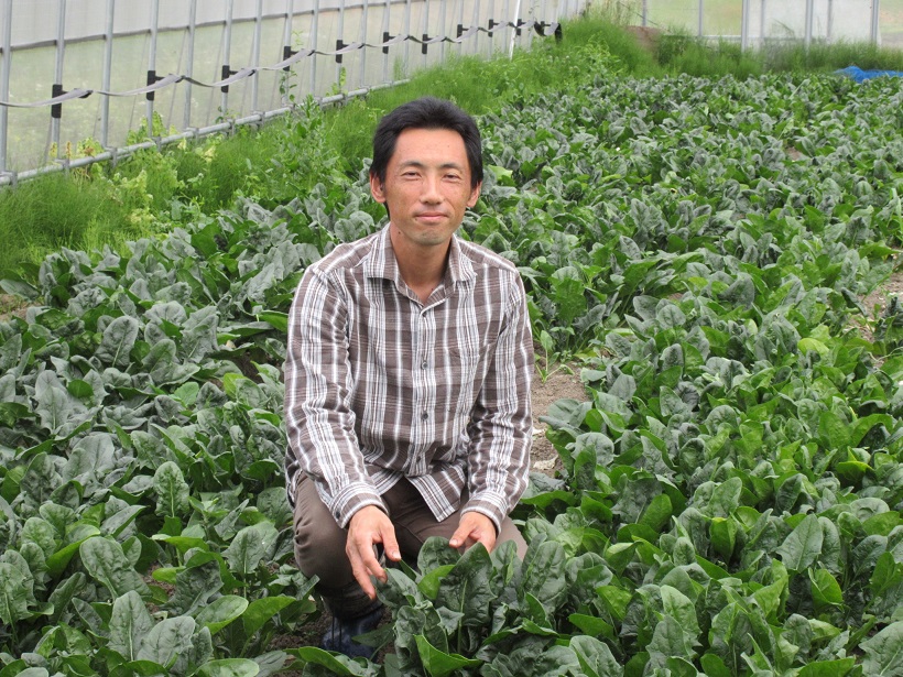 江戸時代から代々農業を守っています。永井吉幸さん