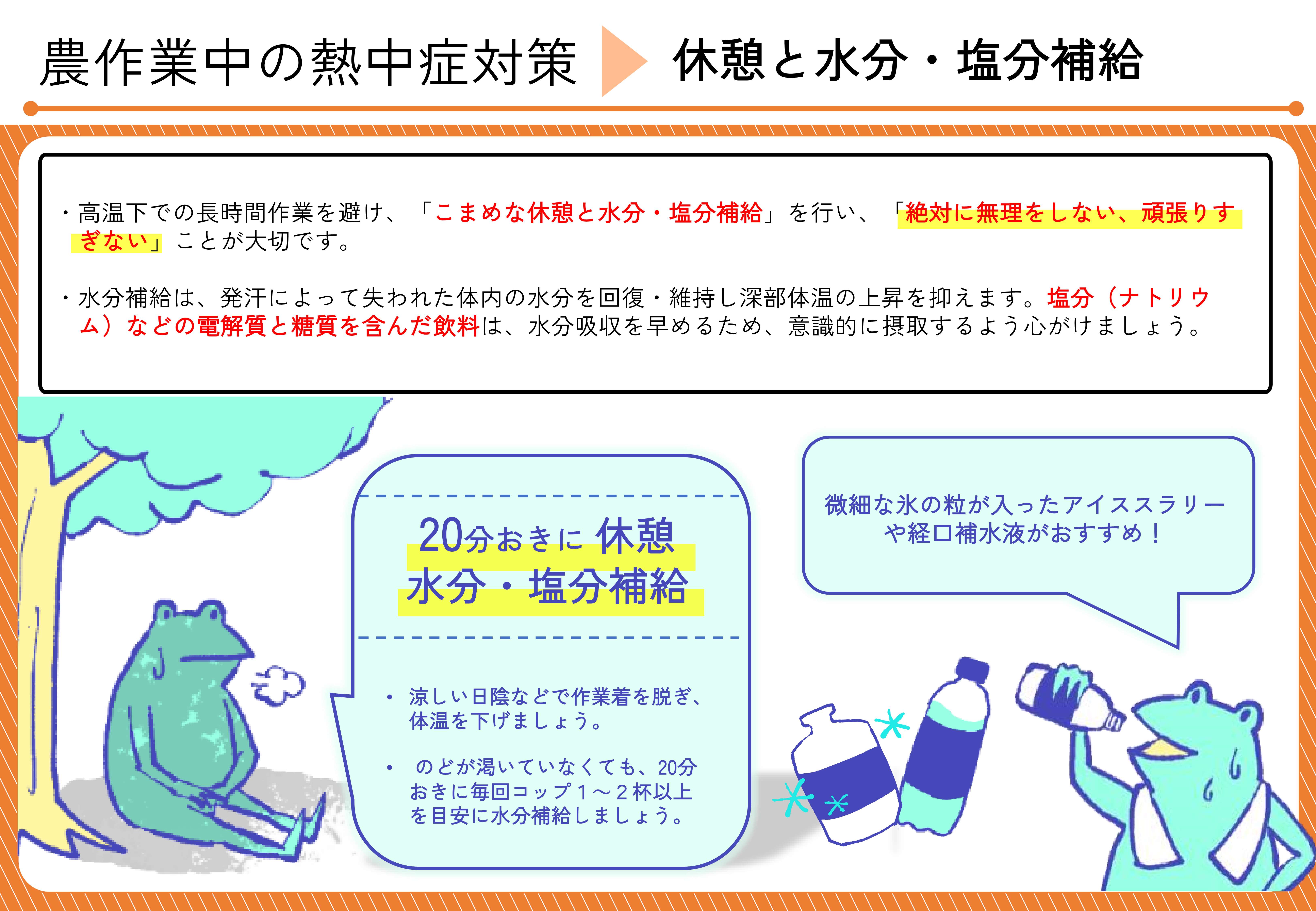 熱中症対策
