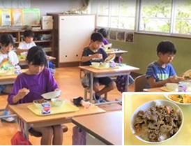 ごはんの上にのせて