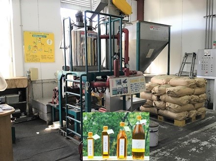 菜種油搾油・精油機と「菜ばかり」