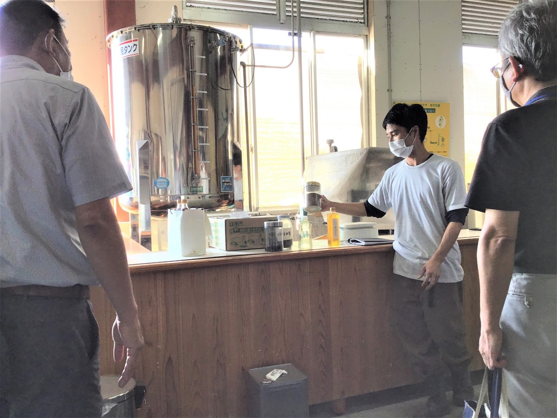 施設説明の様子