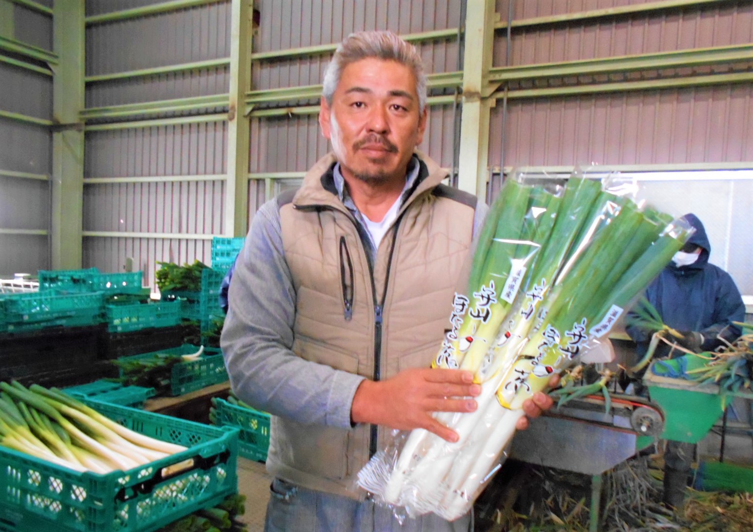 （有）林農園の代表取締役 林重樹さん