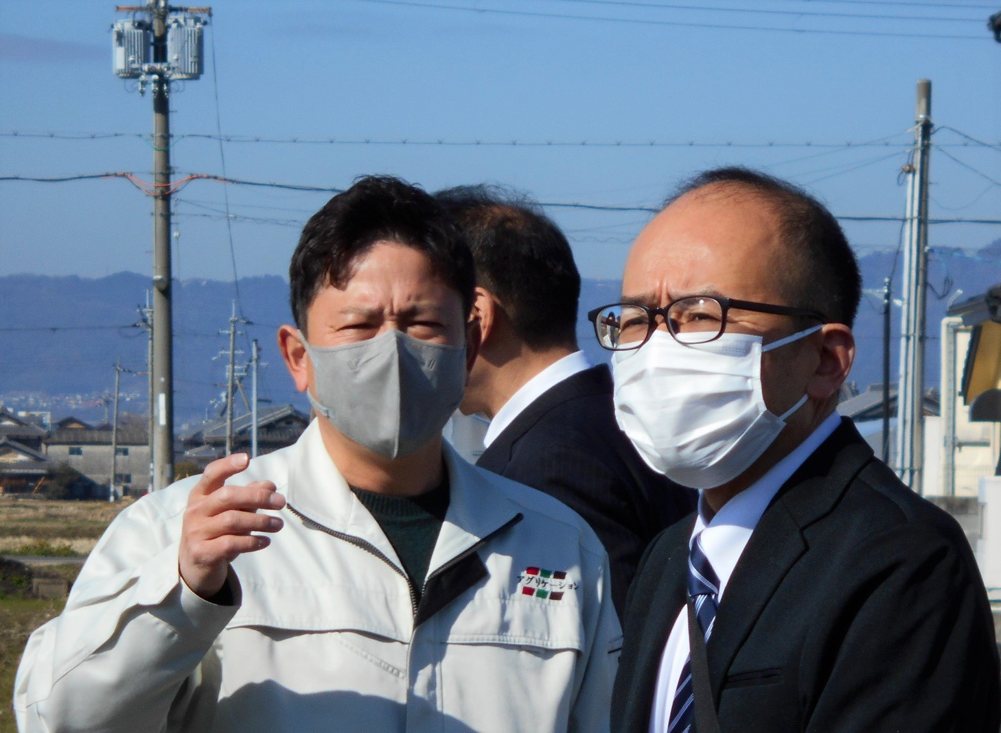 今後の展望を聞く渡辺次長