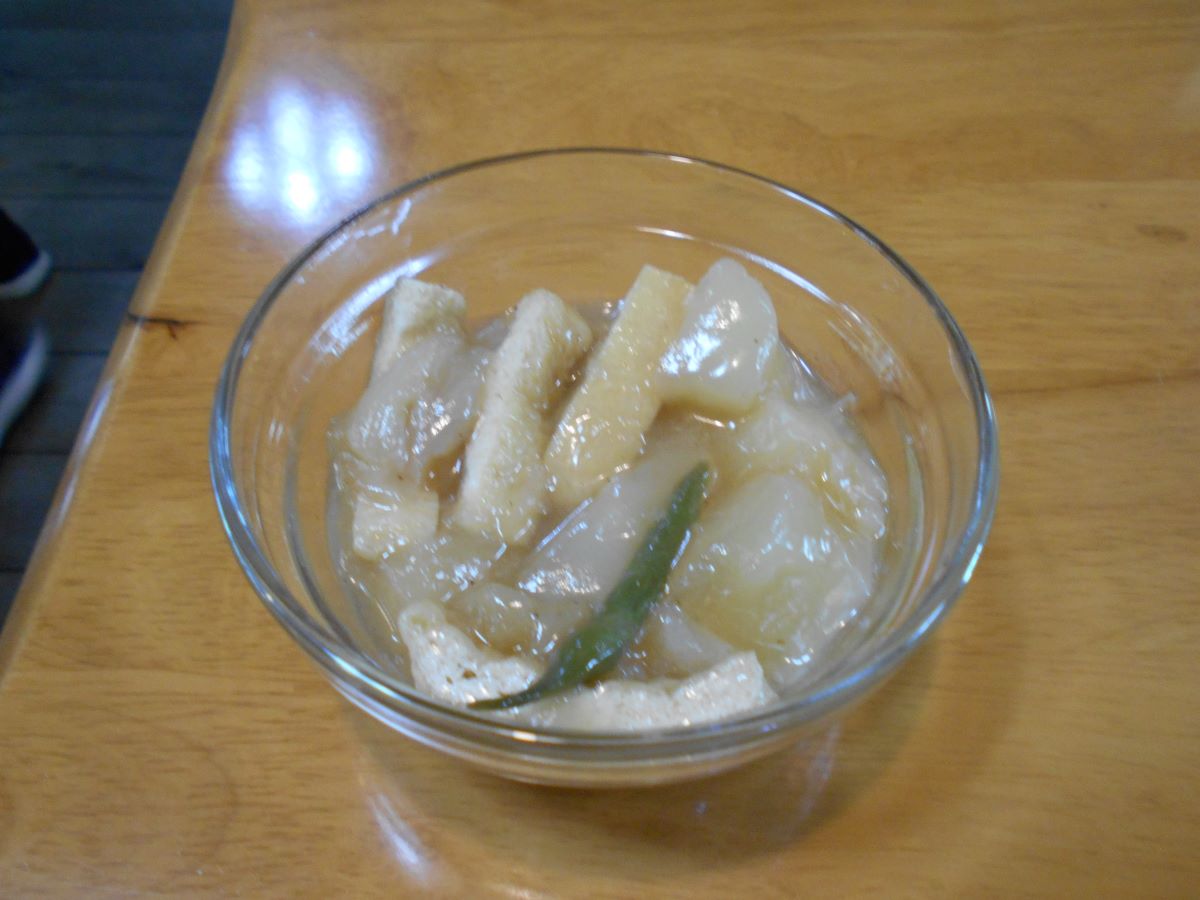 なかご（中子）の煮物