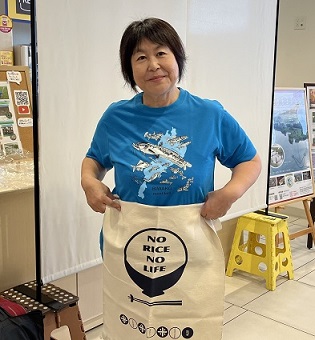 琵琶湖システム広報大使の青田さん