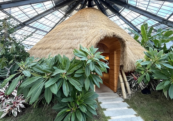 カフェエリア入口