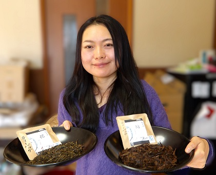 カネヨ製茶８代目北田麗子さん