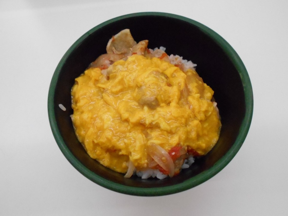 近江鶏の洋風親子丼