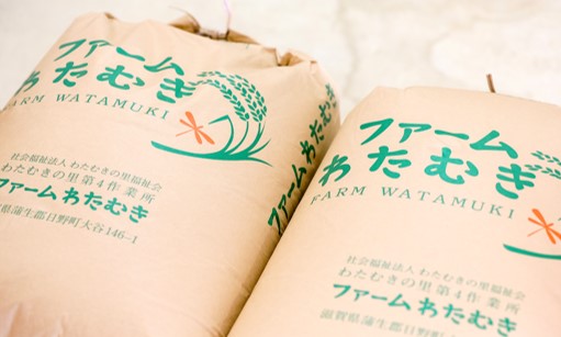 ファームわたむきのお米